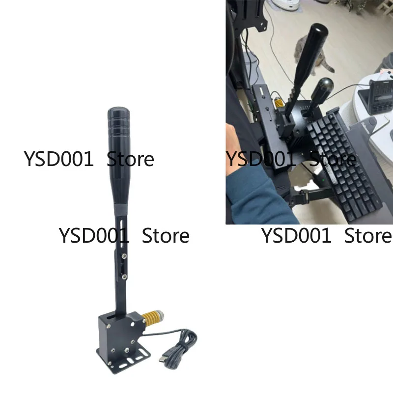 Линейный ручной тормоз USB для ПК для SIM-гонок | Регулируемый демпфирующий ручной тормоз для Logitech G27/G29
Линейный ручной тормоз USB для ПК для SIM-гонок | Регулируемый демпфирующий ручной тормоз для Logitech G27/G29