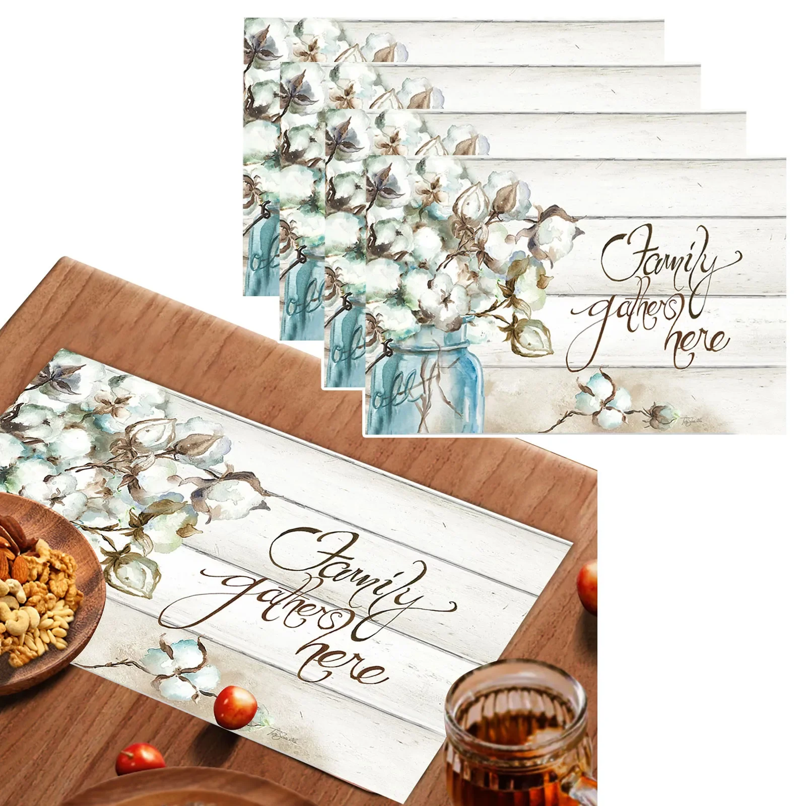 30X45cm 4-piece Linen Single-sided Square Household Thermal Insulation Mat Table Mats Dining Table Decor Decor Mat Desk pad
30X45cm 4-piece Linen Single-sided Square Household Thermal Insulation Mat Table Mats Dining Table Decor Decor Mat Desk pad