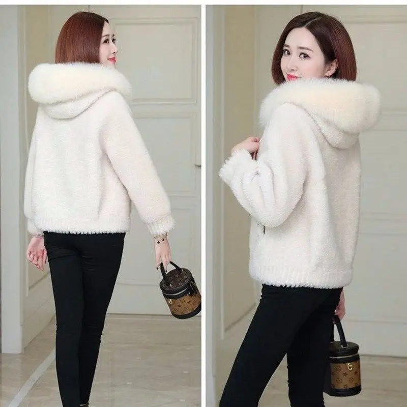 Faux Fur Coat Women's Long Loose Plush Coat Thick Warm Faux Fur Jackets Winter Overcoat 2023 New Fluffy Jacket Cardigan C108
Faux Fur Coat Women's Long Loose Plush Coat Thick Warm Faux Fur Jackets Winter Overcoat 2023 New Fluffy Jacket Cardigan C108