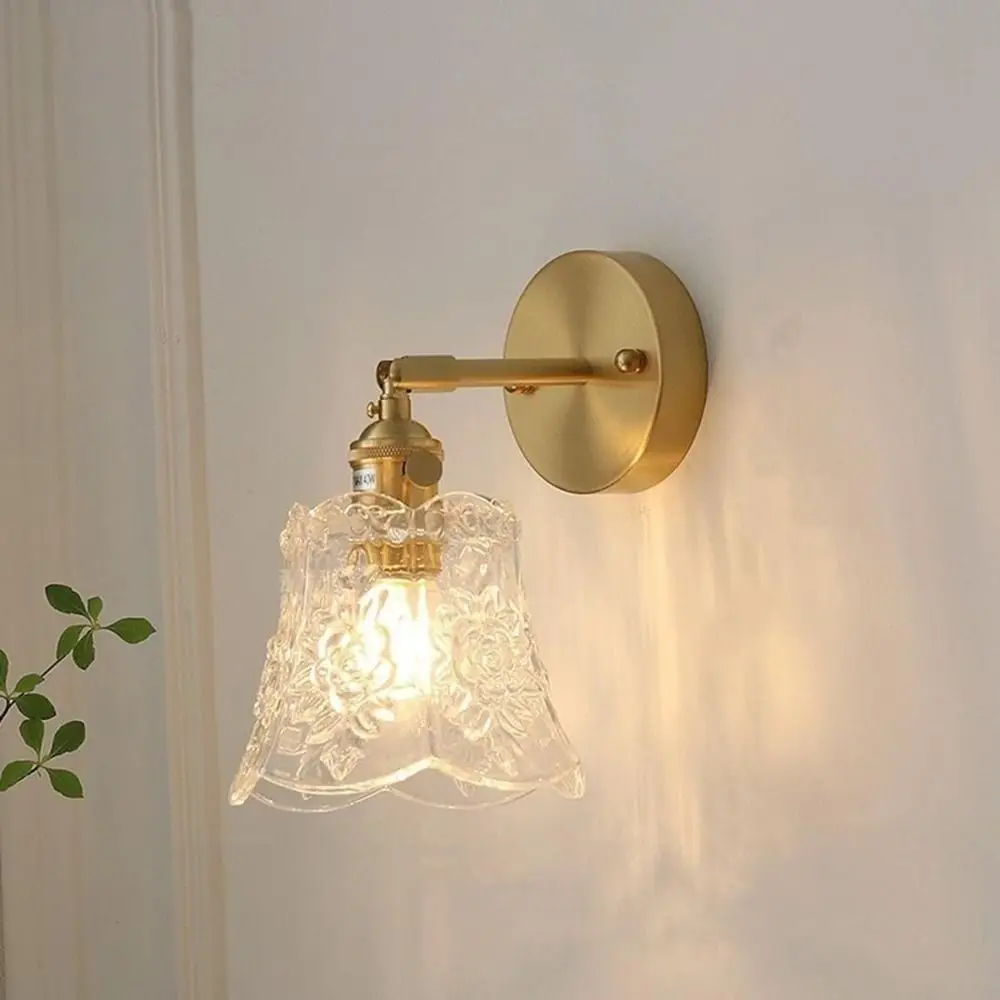 Flower Design LED Wall Light Green Glass Adjustable Direction Bedside Wall Lamp E26/E27 Base Wrought Iron Nordic Wall Lamp
Flower Design LED Wall Light Green Glass Adjustable Direction Bedside Wall Lamp E26/E27 Base Wrought Iron Nordic Wall Lamp