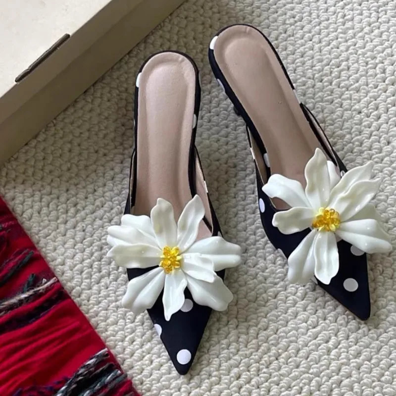 Fashion Designer Women's Shoes New French Style Romantic High Heeled Sandals for Woman Exquisite Casual Shoes Sandalias De Mujer
Fashion Designer Women's Shoes New French Style Romantic High Heeled Sandals for Woman Exquisite Casual Shoes Sandalias De Mujer