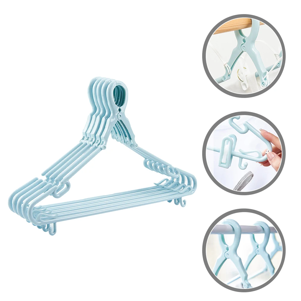 5 Pcs Windproof Plastic Hangers with Clamp Design for Outdoor Use Foldable Light Green Suitable for Clothes Towels Underwear
5 Pcs Windproof Plastic Hangers with Clamp Design for Outdoor Use Foldable Light Green Suitable for Clothes Towels Underwear