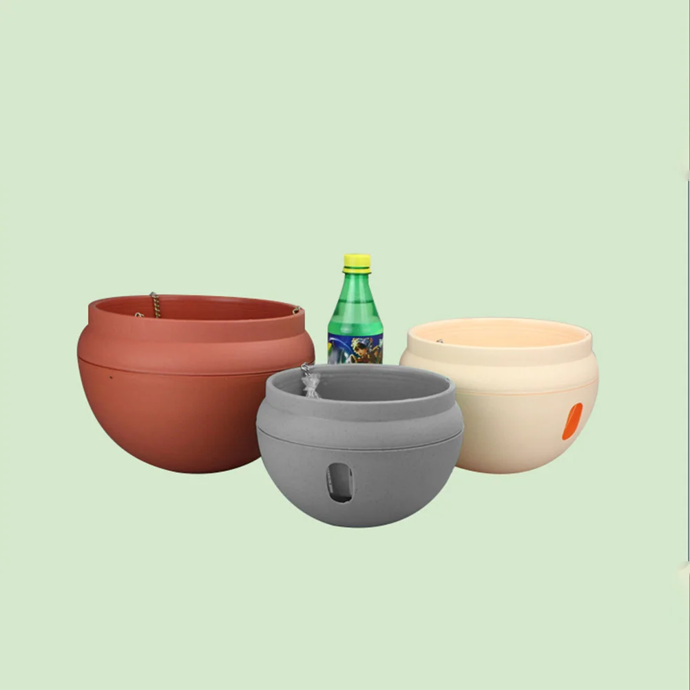 1Pcs Hanging Flowerpot Plastic Succulent Planter Greyish White Large Planting Space Hanging Basket for Patio Balcony
1Pcs Hanging Flowerpot Plastic Succulent Planter Greyish White Large Planting Space Hanging Basket for Patio Balcony