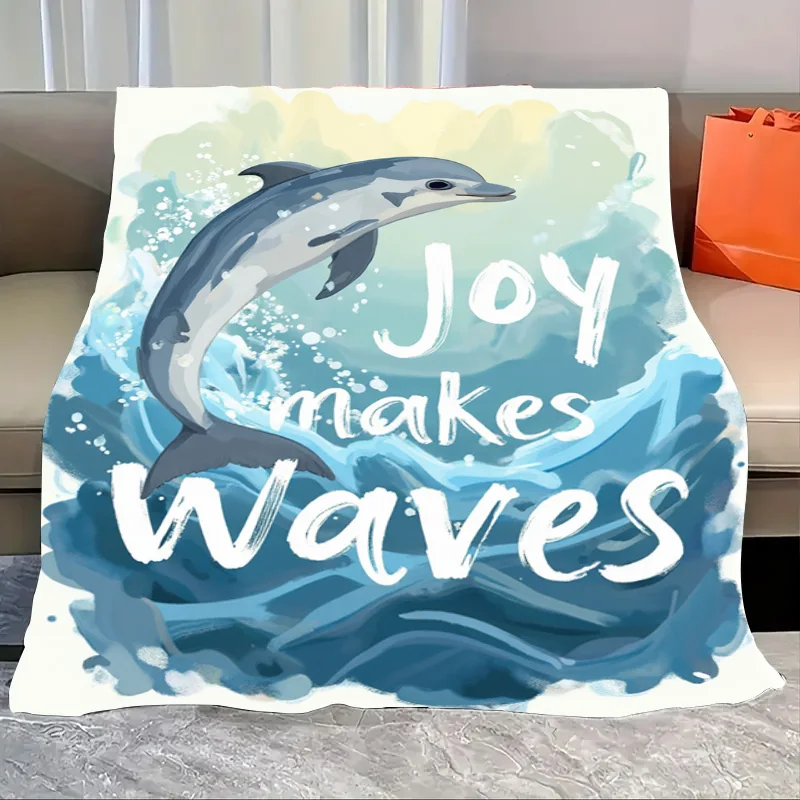 Flannel Blanket-Soft Lightweight All-season Joyful Dolphin Print Baby Blanket Soft Cozy for Kids Bedding
Flannel Blanket-Soft Lightweight All-season Joyful Dolphin Print Baby Blanket Soft Cozy for Kids Bedding