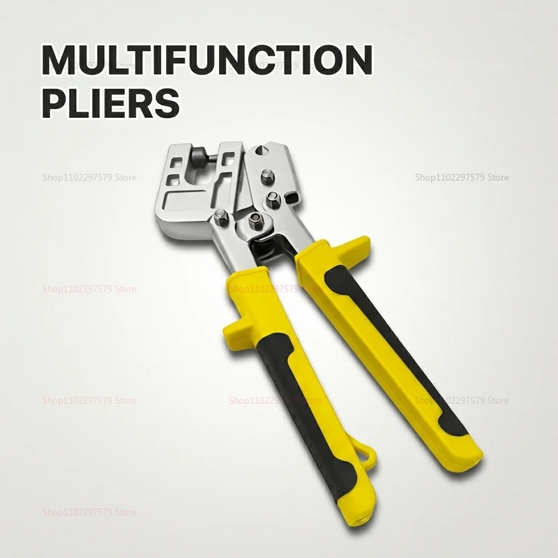 Metal Stud Crimper Aluminum Alloy Punching Pliers for Drywall Ceiling Wall Fastening Keel Installation Tool for Construction
Metal Stud Crimper Aluminum Alloy Punching Pliers for Drywall Ceiling Wall Fastening Keel Installation Tool for Construction