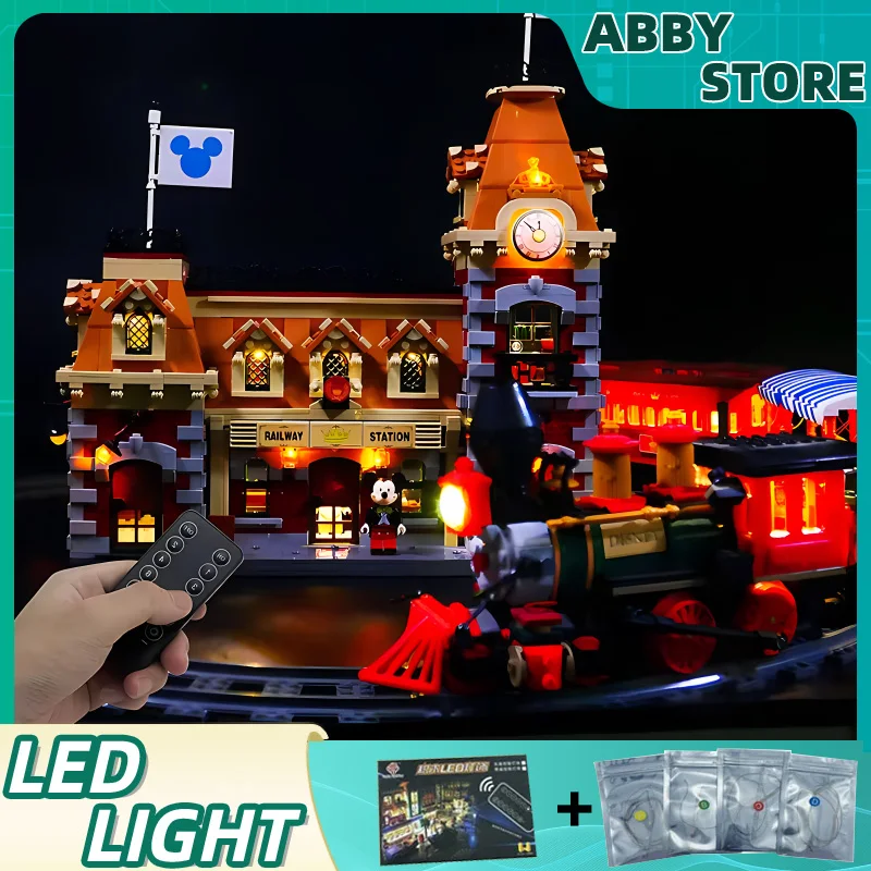 DIY RC LED Light Kit For LEGO 71044 Disney Train and Station (Only LED Light,Without Blocks Model)
DIY RC LED Light Kit For LEGO 71044 Disney Train and Station (Only LED Light,Without Blocks Model)