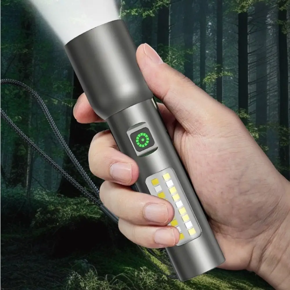 High Powerful Mini LED Flashlights USB Rechargeable Red and White Lights Telescopic Zoom Lamp Aluminum Zoomable
High Powerful Mini LED Flashlights USB Rechargeable Red and White Lights Telescopic Zoom Lamp Aluminum Zoomable