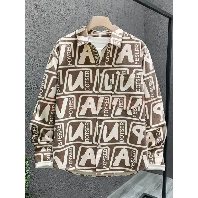 GIOIOMen's Shirt Jacket,2025Spring and Autumn New Cotton Printed High-Quality Long Sleeve Shirt,Top,Fashion Men's Wear
GIOIOMen's Shirt Jacket,2025Spring and Autumn New Cotton Printed High-Quality Long Sleeve Shirt,Top,Fashion Men's Wear