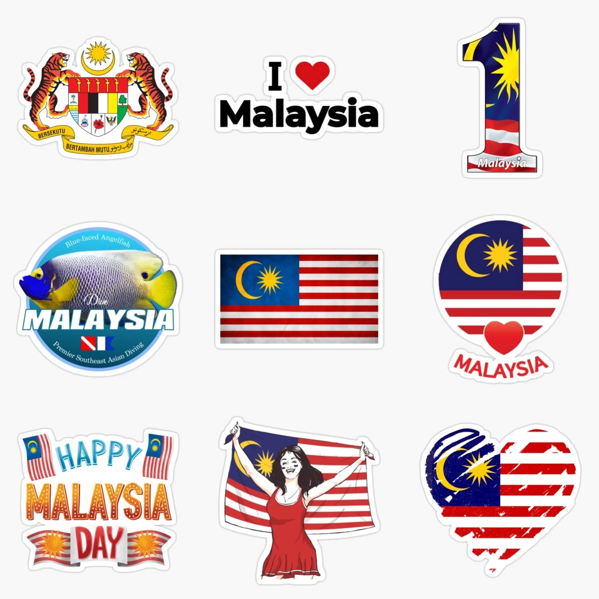 Malaysia MAL Flag National Emblem Creative PVC Sticker for Decorate Car Bicycle Motorcycle Helmet Window Wall Decal Accessorie
Malaysia MAL Flag National Emblem Creative PVC Sticker for Decorate Car Bicycle Motorcycle Helmet Window Wall Decal Accessorie