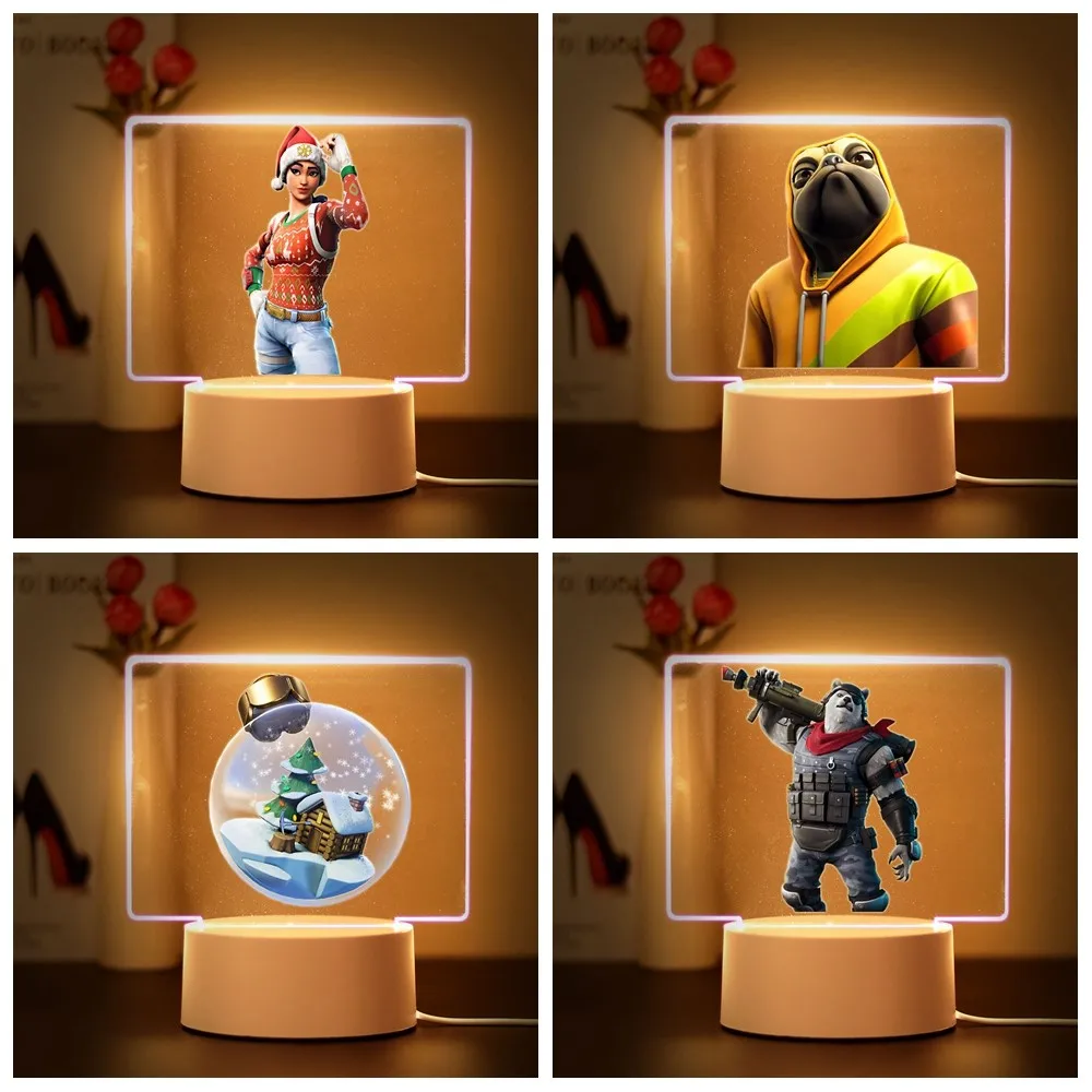 1 pc lovely game Christmas Bedroom Night Lights Bedside Rechargeable Night Lights Children'S Christmas Gift
1 pc lovely game Christmas Bedroom Night Lights Bedside Rechargeable Night Lights Children'S Christmas Gift
