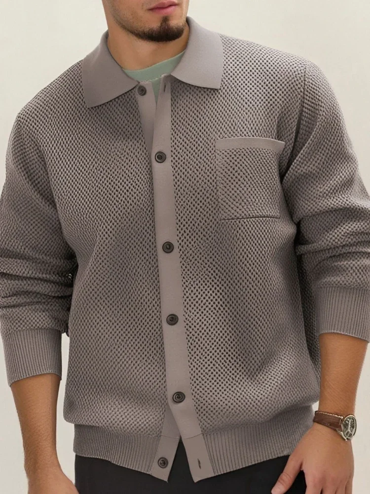 Men Cardigan Sweaters Coat Single Breasted Turn Down Collar Solid Knitted Shirt Coats Casual Splice Open Stitch Autumn Winter
Men Cardigan Sweaters Coat Single Breasted Turn Down Collar Solid Knitted Shirt Coats Casual Splice Open Stitch Autumn Winter