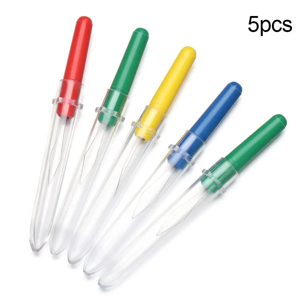 5Pcs DIY Handmade Random Color Sewing Accessories Needle Inserter Sewing Tools Needle Threader
5Pcs DIY Handmade Random Color Sewing Accessories Needle Inserter Sewing Tools Needle Threader