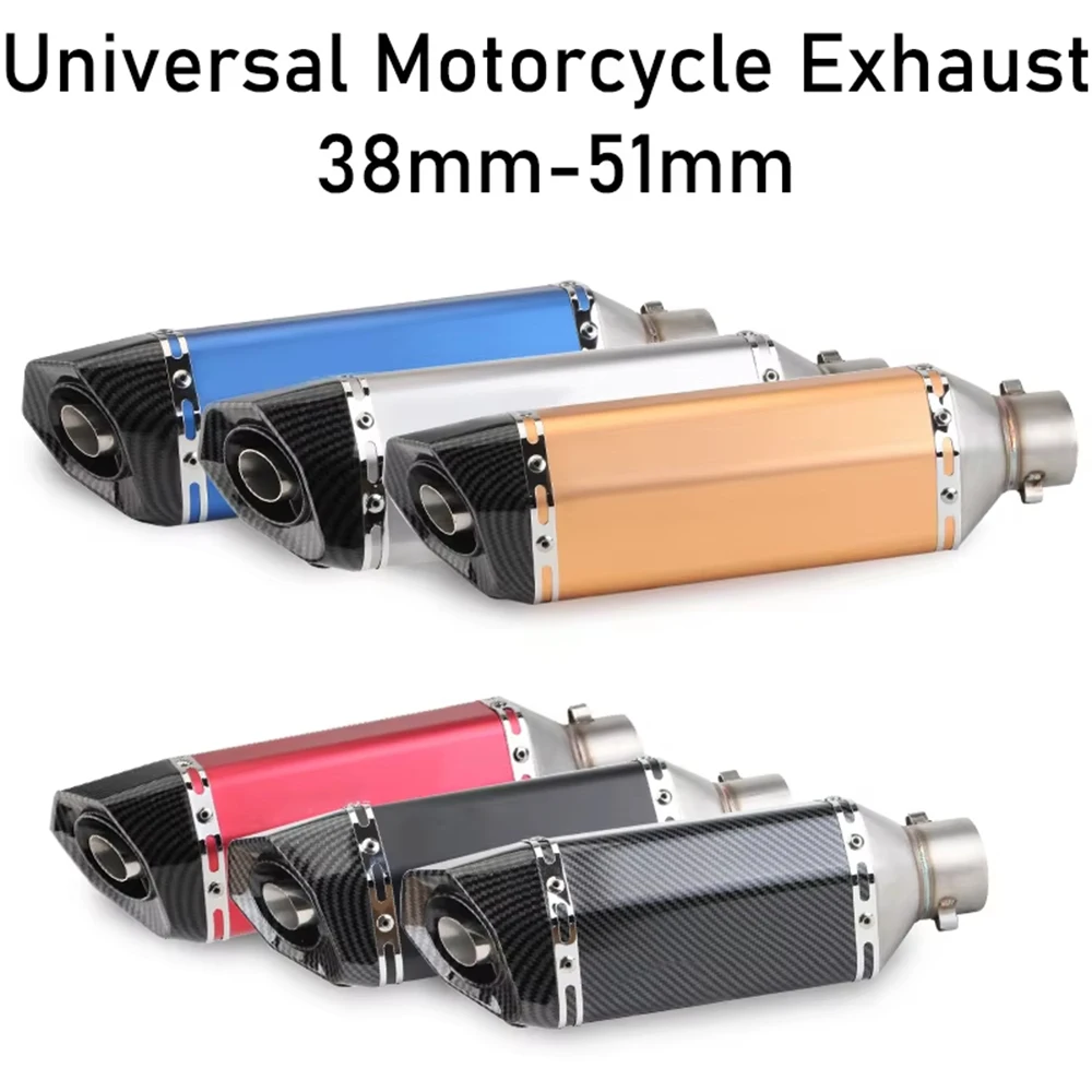 Universal Stainless Steel Motocross Muffler Motorcycle Exhaust Pipe Escape For HONDA Cbr 954 Rr Goldwing 1800 Vfr 750 Rebel Stee
Universal Stainless Steel Motocross Muffler Motorcycle Exhaust Pipe Escape For HONDA Cbr 954 Rr Goldwing 1800 Vfr 750 Rebel Stee