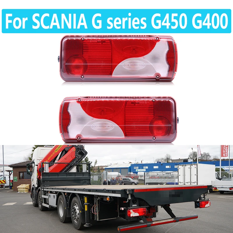 Для SCANIA G серии G450 G400 задний фонарь в сборе стоп-сигналы поворотные сигнальные огни без зуммера
Для SCANIA G серии G450 G400 задний фонарь в сборе стоп-сигналы поворотные сигнальные огни без зуммера