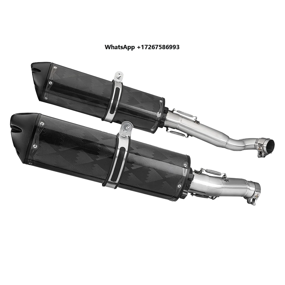 TWOBROS Carbon Fiber Exhaust Pipe Dual Outlet Racing Muffler System GSXR1000 2009-2016 Motorcycles New Made in China Universal P
TWOBROS Carbon Fiber Exhaust Pipe Dual Outlet Racing Muffler System GSXR1000 2009-2016 Motorcycles New Made in China Universal P