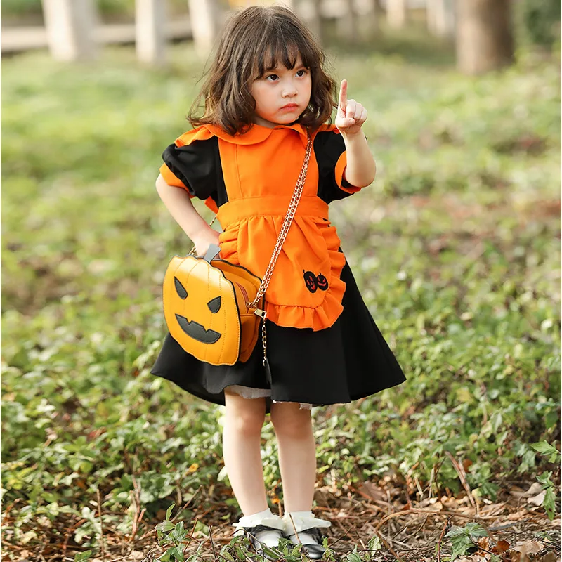 Children's loween Pumpkin Theme Bat Maid Costume Unique Cultural And Creative Costume Design Winter New Arrival
Children's loween Pumpkin Theme Bat Maid Costume Unique Cultural And Creative Costume Design Winter New Arrival