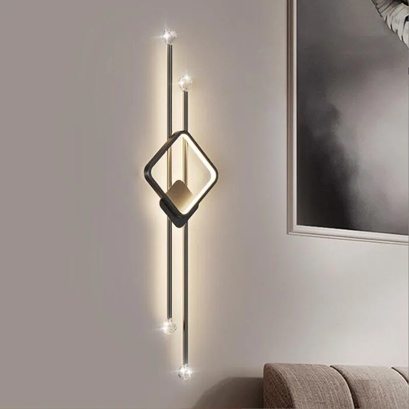 Modern LED Wall Lamp Minimalist Bedroom Bedside Led Sconce Long Strip Lustre Living Room Sofa Home Interior Lighting Fixtures
Modern LED Wall Lamp Minimalist Bedroom Bedside Led Sconce Long Strip Lustre Living Room Sofa Home Interior Lighting Fixtures