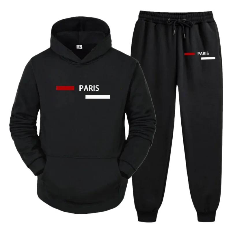 2025 Y2K Men's Hoodie and Pant Set – Casual Sportswear with Paris Print, Comfortable Stylish Fleece Warm Sweatshirt Pants
2025 Y2K Men's Hoodie and Pant Set – Casual Sportswear with Paris Print, Comfortable Stylish Fleece Warm Sweatshirt Pants
