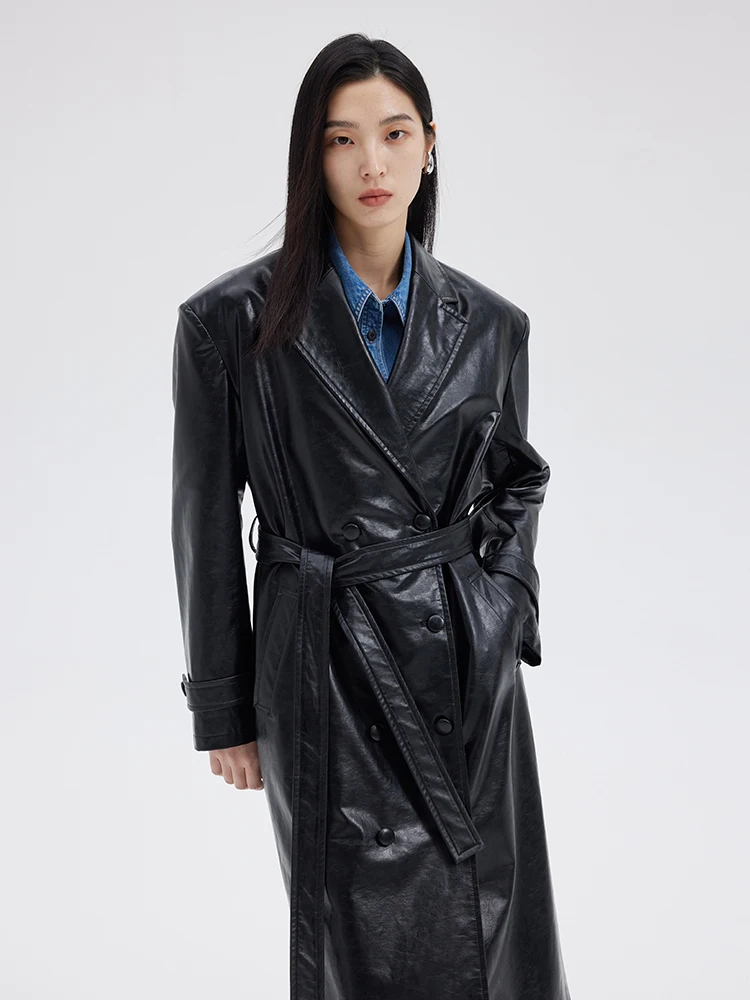 Blank Label Minimalist Long Tailored Coat Women's Elegant Style Long Sleeve Windbreaker Simple Design Business Casual Outerwear
Blank Label Minimalist Long Tailored Coat Women's Elegant Style Long Sleeve Windbreaker Simple Design Business Casual Outerwear