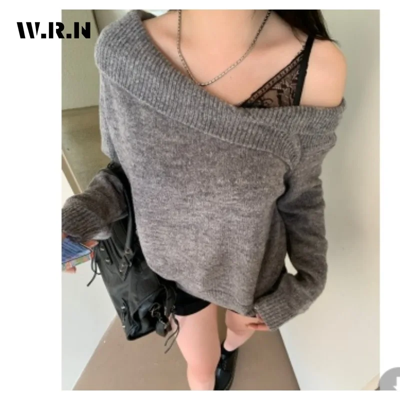 Winter Women Core Mori Girl Coquette Tiktok Trendy Knitwear Shoujo 2000s Aesthetic Sweater Gyaru Off Shoulder Long Sleeve Tops
Winter Women Core Mori Girl Coquette Tiktok Trendy Knitwear Shoujo 2000s Aesthetic Sweater Gyaru Off Shoulder Long Sleeve Tops