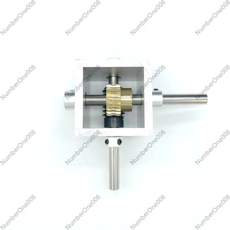 For Worm Gear Reduction Gearbox 6/8MM Shaft 20T Gear 90 Degree Right Angle Corner Device Reduction Ratio
For Worm Gear Reduction Gearbox 6/8MM Shaft 20T Gear 90 Degree Right Angle Corner Device Reduction Ratio