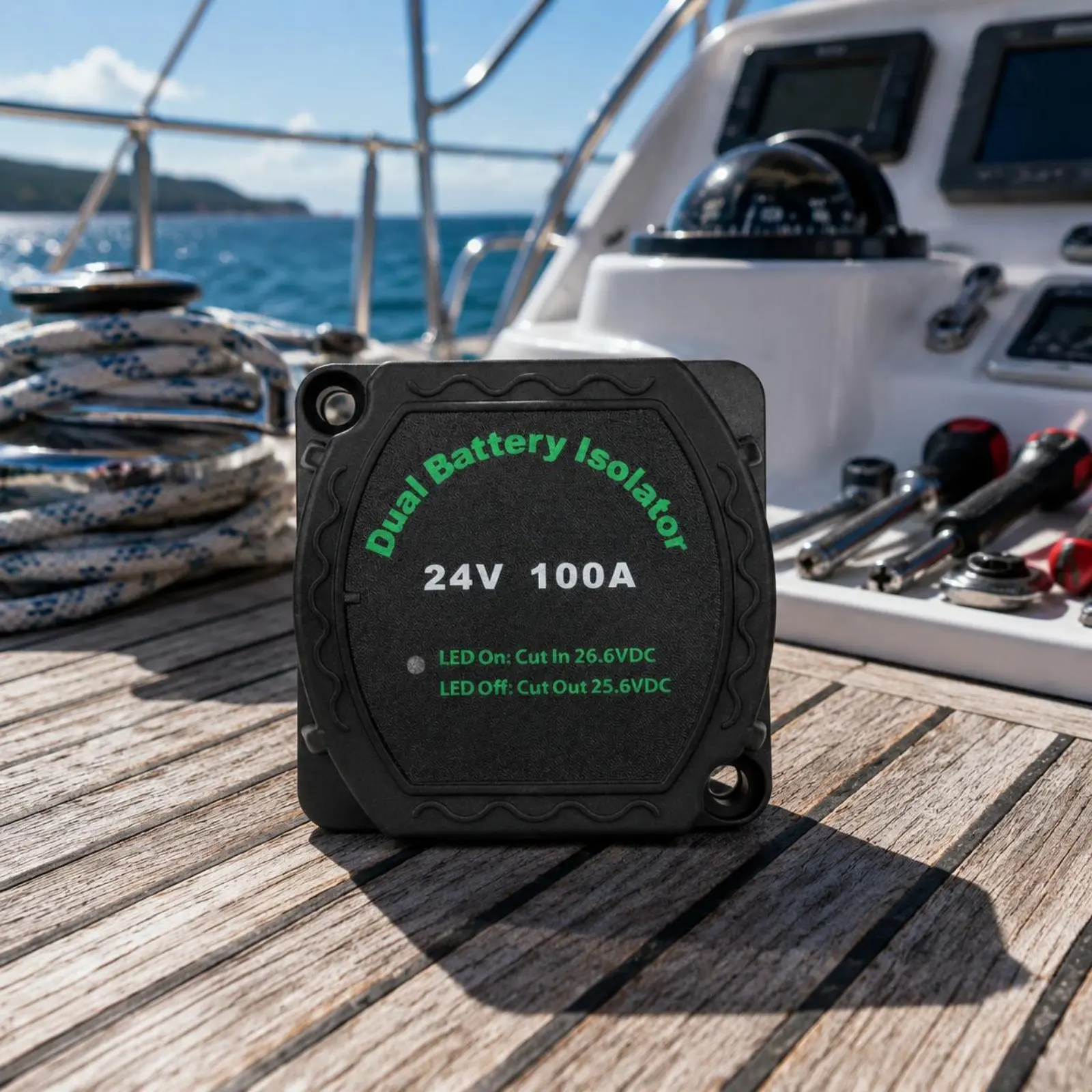 Smart Two-Battery Battery Isolator Automatic Charging Control Marine Battery Isolator Voltage Sense Relay Kit High Current
Smart Two-Battery Battery Isolator Automatic Charging Control Marine Battery Isolator Voltage Sense Relay Kit High Current