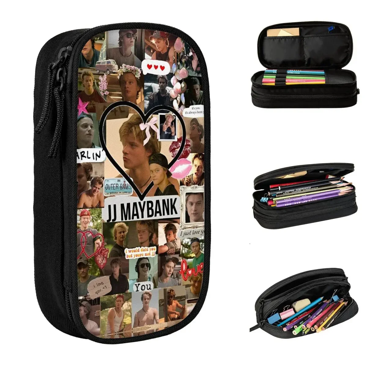 Lovely JJ Maybank Outerbanks Pencil Cases TV Series Pencilcases Pen Holder for Student Large Storage Bag Students Stationery
Lovely JJ Maybank Outerbanks Pencil Cases TV Series Pencilcases Pen Holder for Student Large Storage Bag Students Stationery