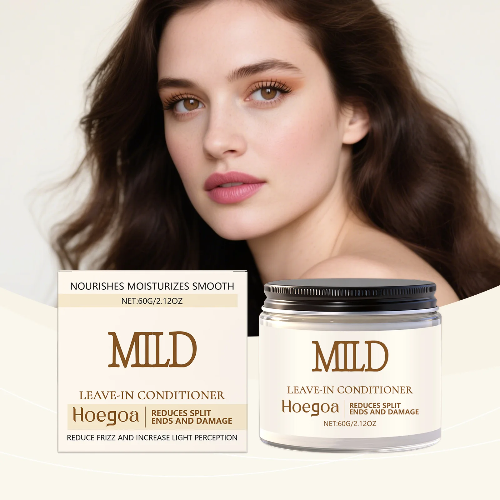 Leave-In Hair Conditioner Softens Hair, Nourishes Scalp, Hydrating & Gentle Daily Hair Care
Leave-In Hair Conditioner Softens Hair, Nourishes Scalp, Hydrating & Gentle Daily Hair Care