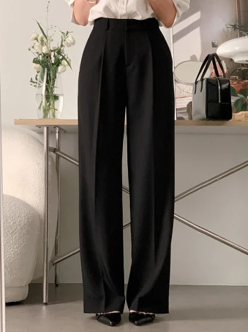 High Waist Straight Leg Casual Pants Women's Faion Drapey Autumn New Sle Korean Version Long Pants Ladies Suit
High Waist Straight Leg Casual Pants Women's Faion Drapey Autumn New Sle Korean Version Long Pants Ladies Suit