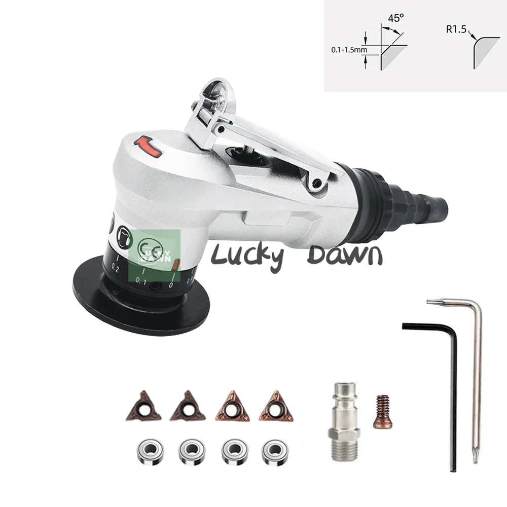 Mini Chamfering Machine Pneumatic Beveling Machine for Inner Hole Deburring Linear Spare Carbide Turning Inserts and Bearings
Mini Chamfering Machine Pneumatic Beveling Machine for Inner Hole Deburring Linear Spare Carbide Turning Inserts and Bearings