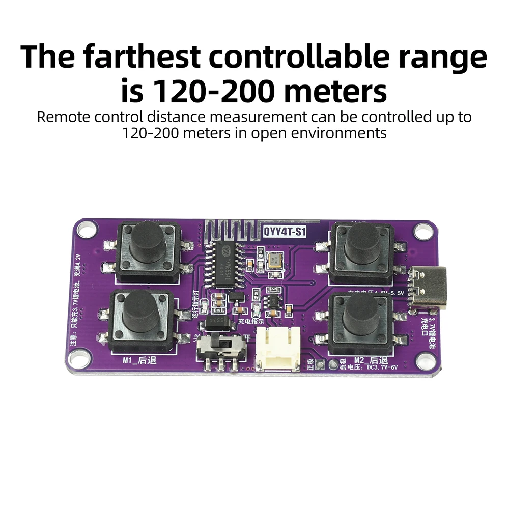4 Channel 2.4G RC Transmitter Receiver Kit Type-C Charging 200M for DIY Toy Car Boat Robot
4 Channel 2.4G RC Transmitter Receiver Kit Type-C Charging 200M for DIY Toy Car Boat Robot