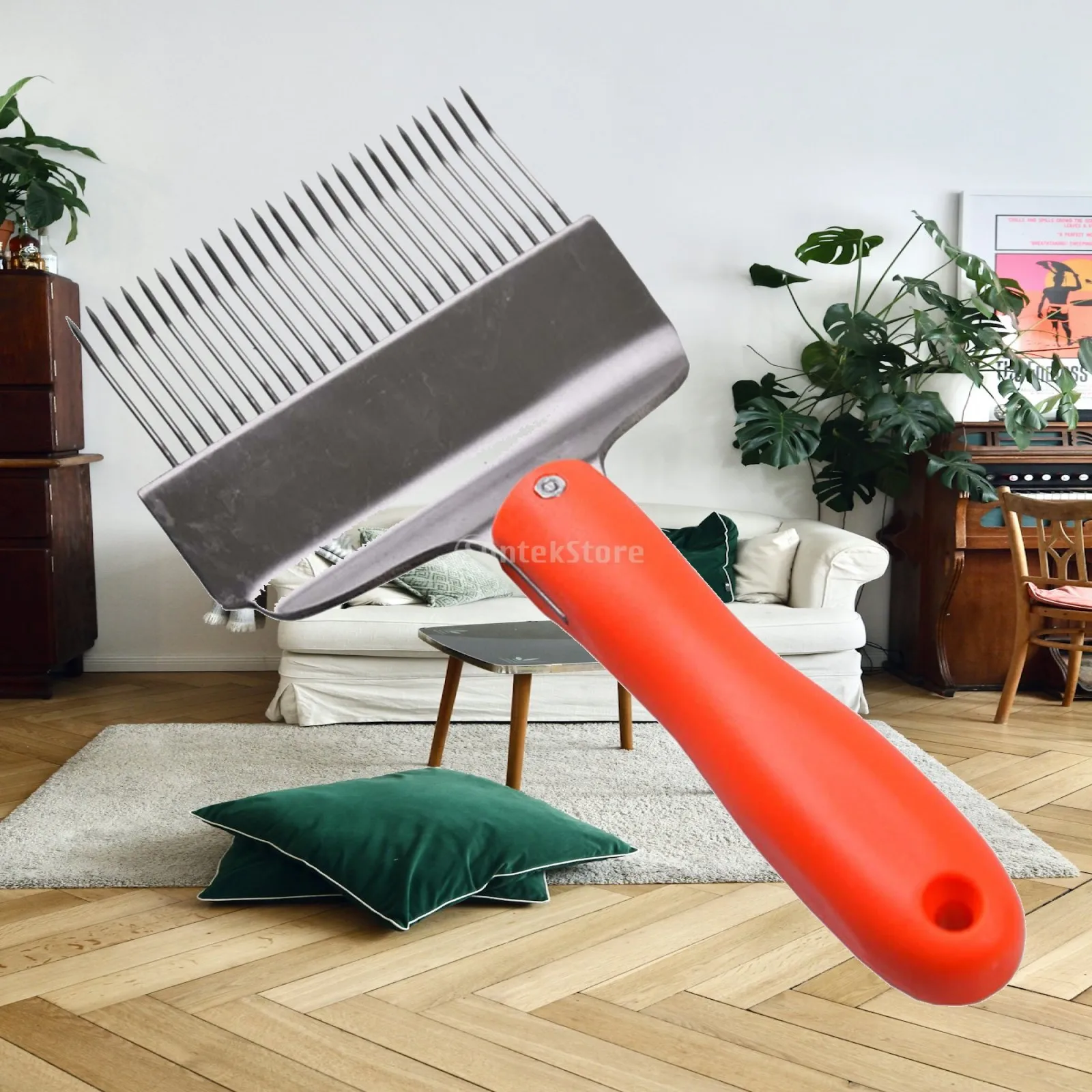 Honey Uncapping Fork Beekeeping Tools Comfortable Grip Stainless Steel Opener for Bee Hive Frame Extraction
Honey Uncapping Fork Beekeeping Tools Comfortable Grip Stainless Steel Opener for Bee Hive Frame Extraction