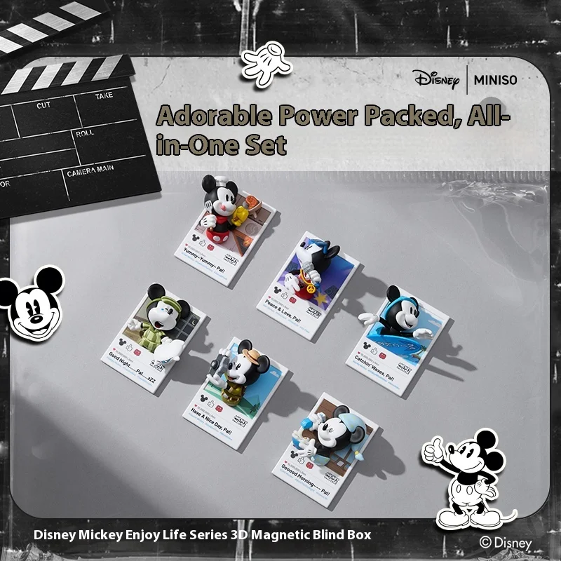 Genuine【In Stock】Miniso Disney Mickey Mouse Fun Life Series 3d Magnetic Blind Box Birthday Gifts For Girls Mysterious Box
Genuine【In Stock】Miniso Disney Mickey Mouse Fun Life Series 3d Magnetic Blind Box Birthday Gifts For Girls Mysterious Box