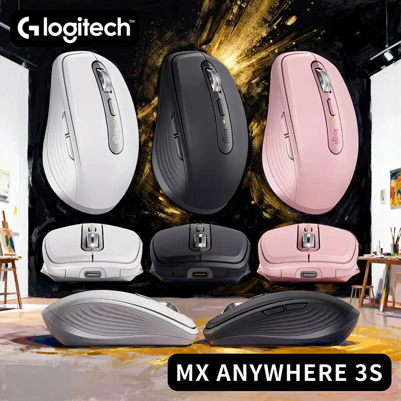 Компактная мышь Logitech MX Anywhere 3S, эргономичный дизайн, перезаряжаемая, с быстрым прокруткой для портативных ПК Mac
Компактная мышь Logitech MX Anywhere 3S, эргономичный дизайн, перезаряжаемая, с быстрым прокруткой для портативных ПК Mac