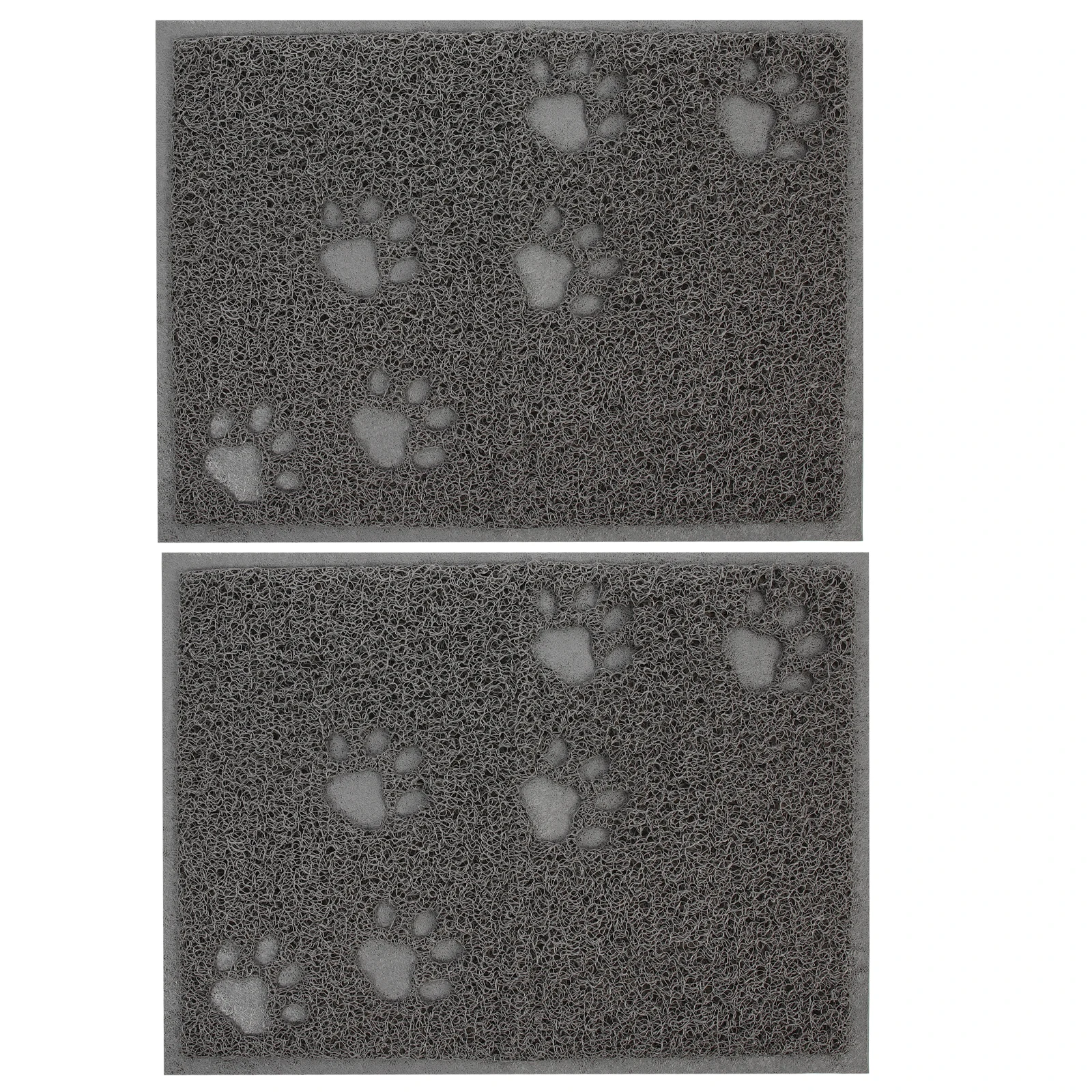 2pcs Pvc Cat Indoor Non-Slip Household Litter Box Mat Kitten Claw Design Durable Pet Pad For Cat Litter Cleanup Easy Water Flush
2pcs Pvc Cat Indoor Non-Slip Household Litter Box Mat Kitten Claw Design Durable Pet Pad For Cat Litter Cleanup Easy Water Flush