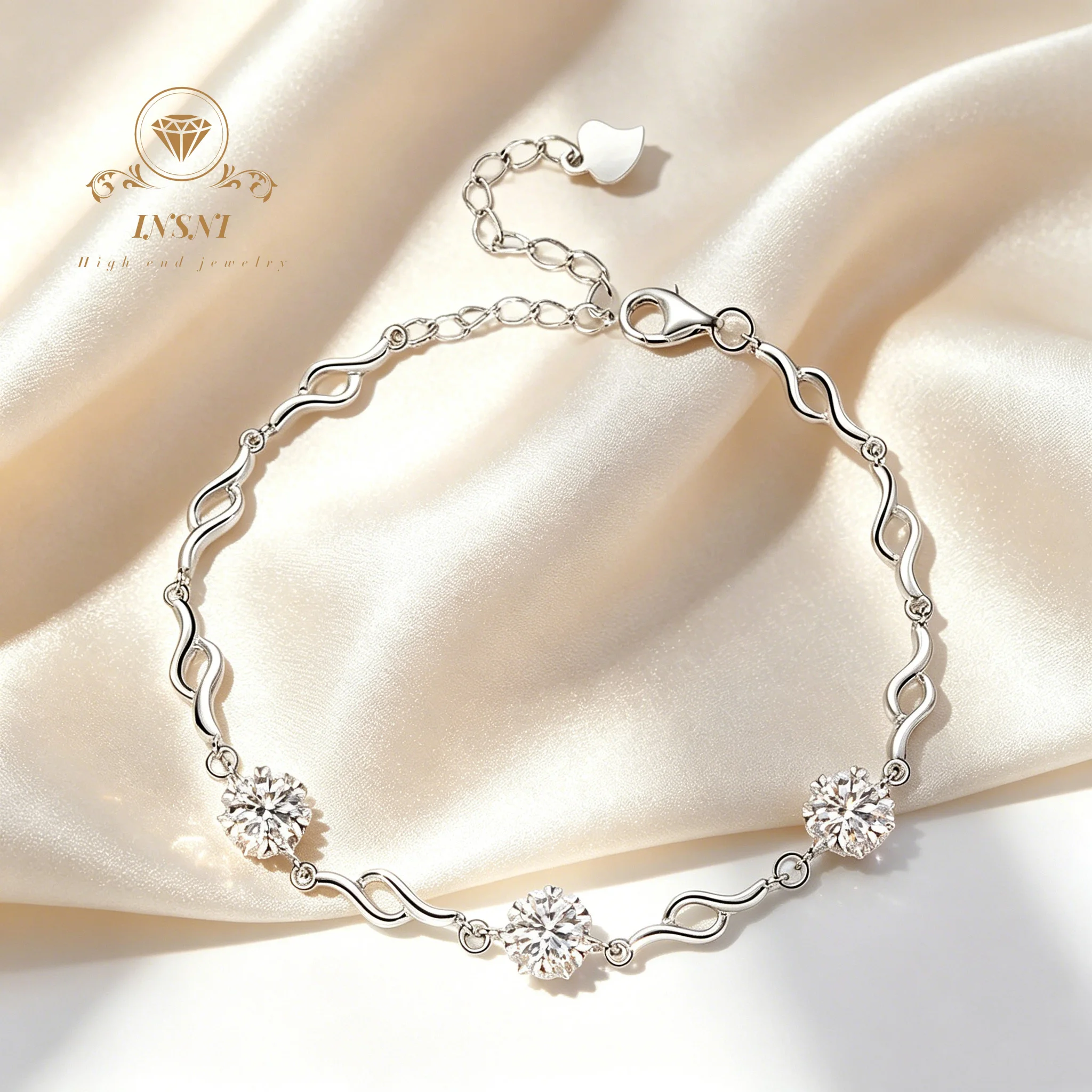 1.5CT S925 SILVER SIX CLAW SNOWFLAKE PENDANT BRACELET FOR WOMEN CERTIFIED PREMIUM CHIC TRENDING VERSATILE JEWELRY MOISSANITE
1.5CT S925 SILVER SIX CLAW SNOWFLAKE PENDANT BRACELET FOR WOMEN CERTIFIED PREMIUM CHIC TRENDING VERSATILE JEWELRY MOISSANITE