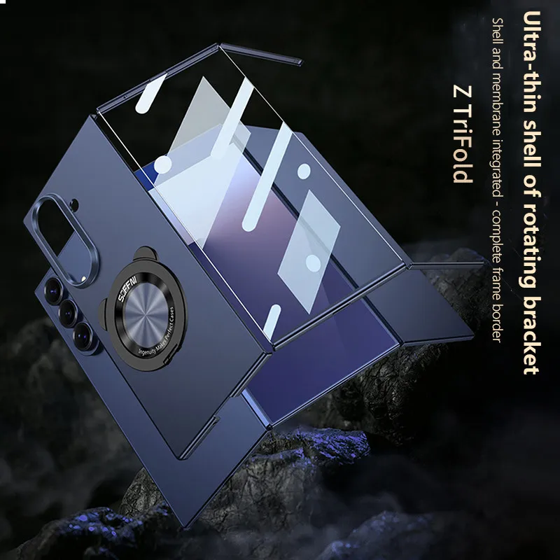 Магнитный чехол-держатель для Samsung Galaxy Z Trifold 5G с защитным стеклом для экрана, чехол для Galaxy Z Trifold
Магнитный чехол-держатель для Samsung Galaxy Z Trifold 5G с защитным стеклом для экрана, чехол для Galaxy Z Trifold