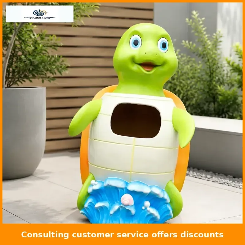 Fiberglass cartoon trash can life size resin fruit garbage can for farm decoration
Fiberglass cartoon trash can life size resin fruit garbage can for farm decoration