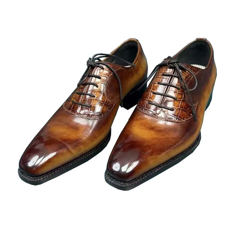 hubu new men dress shoes male crocodile shoes fashion brwon shoes wedding offce business shoes men
hubu new men dress shoes male crocodile shoes fashion brwon shoes wedding offce business shoes men