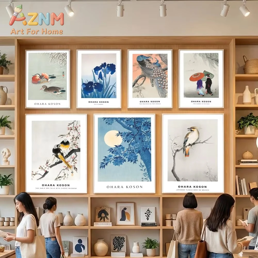 1pc Ohara Koson Japanese Ukiyo PosterLiving Room Decor
1pc Ohara Koson Japanese Ukiyo PosterLiving Room Decor