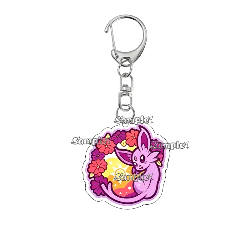 Anime Vintage Floral Eevee Umbreon Jolteon Flareon Vaporeon Cartoon Q Version Acrylic Keychain Peripheral Pendant Accessory Gift
Anime Vintage Floral Eevee Umbreon Jolteon Flareon Vaporeon Cartoon Q Version Acrylic Keychain Peripheral Pendant Accessory Gift