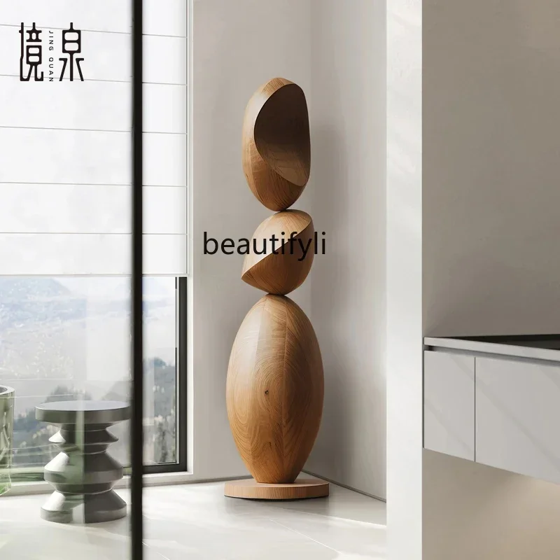 YH3 Entrance abstract wood carving floor-to-ceiling ornament, clubhouse decoration sculpture art installation
YH3 Entrance abstract wood carving floor-to-ceiling ornament, clubhouse decoration sculpture art installation