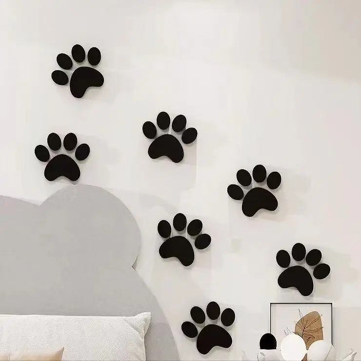Kitten Claw Wall Decoration Layout Bedroom Covering Felt Wall Stickers 3D Stereoscopic Children's Room Renovation Small Objects
Kitten Claw Wall Decoration Layout Bedroom Covering Felt Wall Stickers 3D Stereoscopic Children's Room Renovation Small Objects