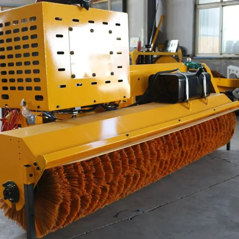 Large Snowplow with 3 Meter Wide Rotating Snow Removal Brush Construction Machinery
Large Snowplow with 3 Meter Wide Rotating Snow Removal Brush Construction Machinery