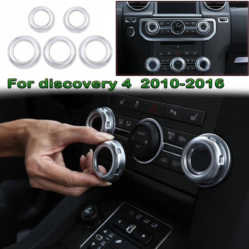 For Land Rover Range Rover Sport Discovery 4 LR4 Freelander 2 Car Volume and Air Conditioning Knobs Decorate Car Accessories
For Land Rover Range Rover Sport Discovery 4 LR4 Freelander 2 Car Volume and Air Conditioning Knobs Decorate Car Accessories