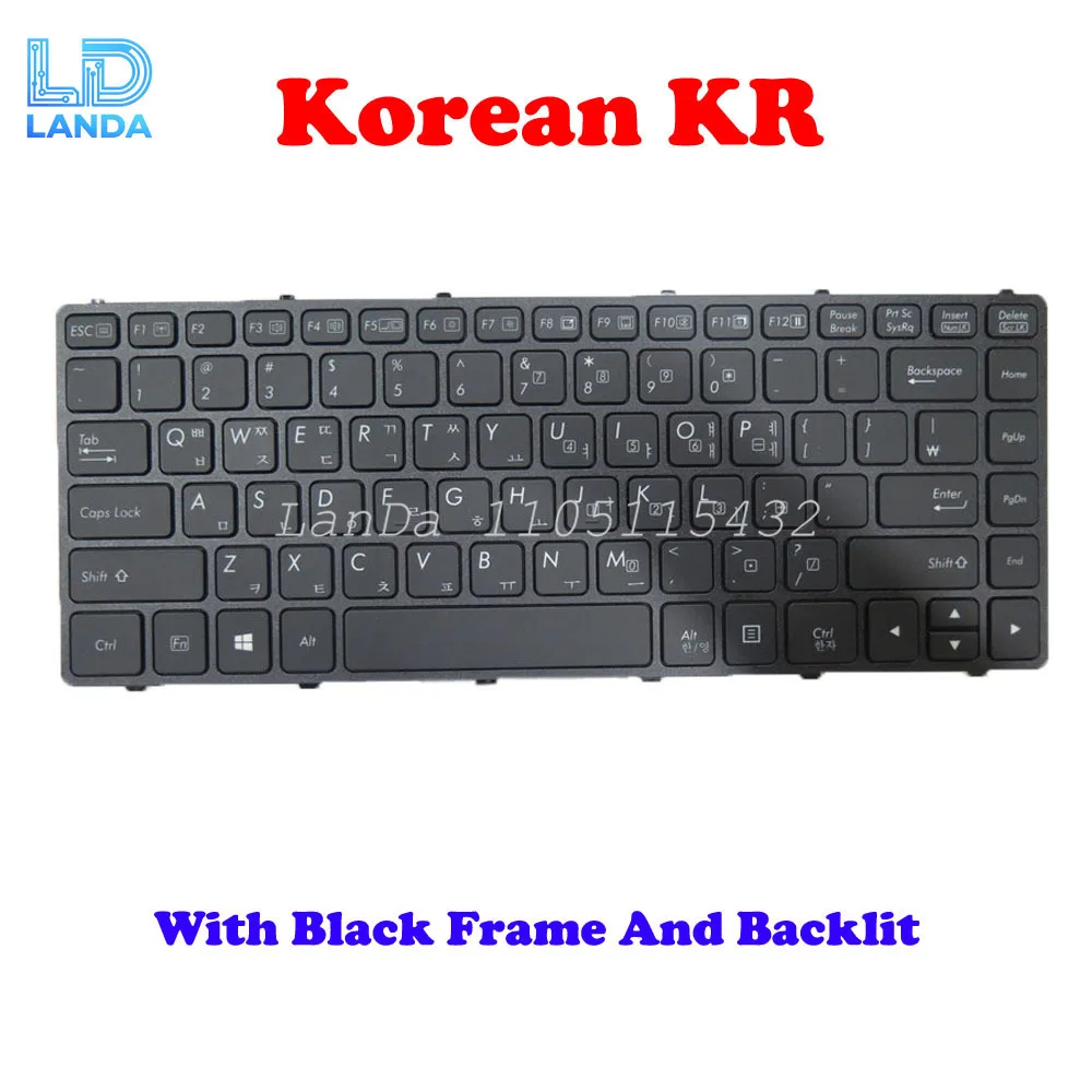 Laptop No Backlit Keyboard For GETAC S410 V138418CS1 V00 KR-RO 531087680964 Korean KR Black No Frame New
Laptop No Backlit Keyboard For GETAC S410 V138418CS1 V00 KR-RO 531087680964 Korean KR Black No Frame New