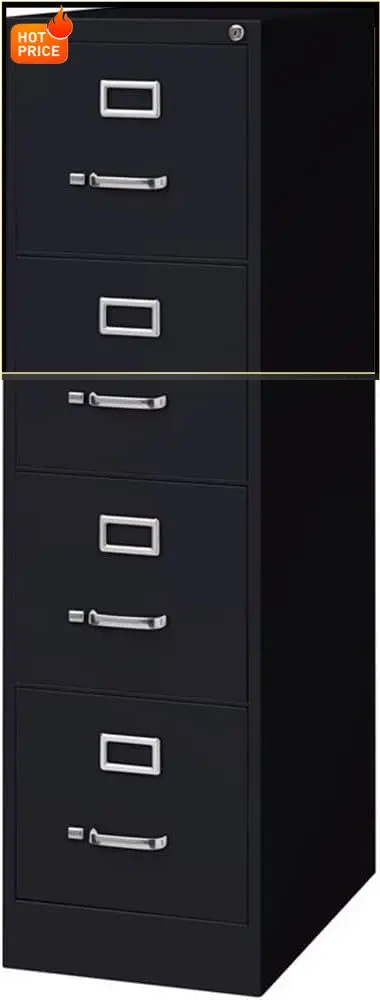 Bestseller4 Drawers 52" Vertical Black Metal Filing Cabinet Lockable Pre-Assembled Stationary Letter Size for Home, Office
Bestseller4 Drawers 52" Vertical Black Metal Filing Cabinet Lockable Pre-Assembled Stationary Letter Size for Home, Office