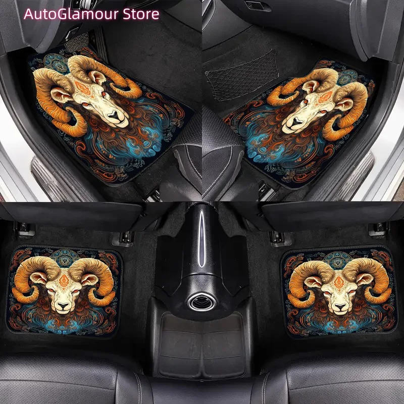 Set of 4 Stylish Car Floor Mats Featuring a for Head Design, Ideal for Sedans, Trucks, And Suvs. Perfect for Protecting Your
Set of 4 Stylish Car Floor Mats Featuring a for Head Design, Ideal for Sedans, Trucks, And Suvs. Perfect for Protecting Your