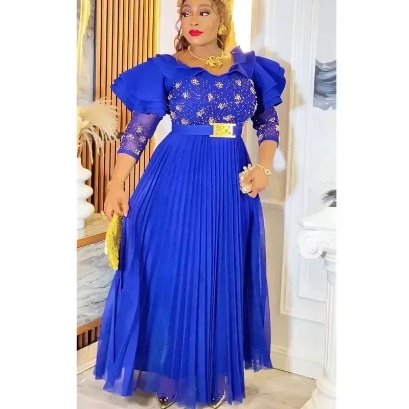 2025 African Party Dresses for Women Plus Size New Fashion Dashiki Ankara Wedding Evening Gown Elegant Muslim Maxi Dress
2025 African Party Dresses for Women Plus Size New Fashion Dashiki Ankara Wedding Evening Gown Elegant Muslim Maxi Dress