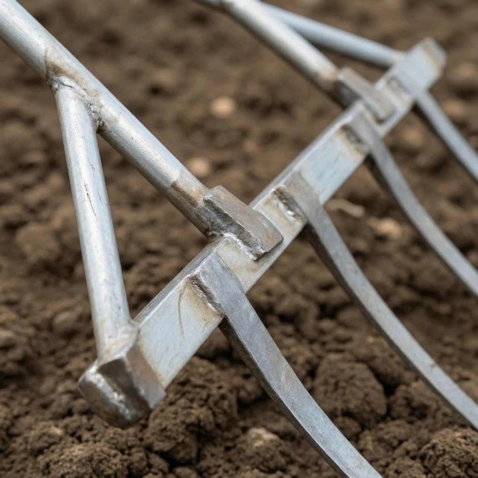6-Tine Fork Flat Tines Wide-Head Digging Fork Farm Tool Cylindrical Handles Outdoor Equipment Silver
6-Tine Fork Flat Tines Wide-Head Digging Fork Farm Tool Cylindrical Handles Outdoor Equipment Silver